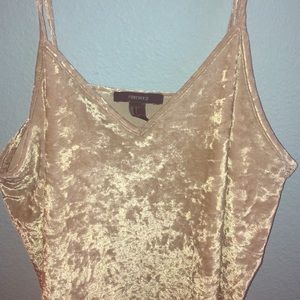 velvet tank top